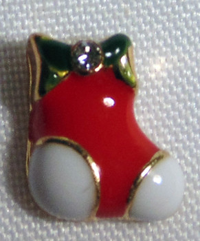 3D Christmas Rhinestones Crystal Nail Metal Charms - 3DX18