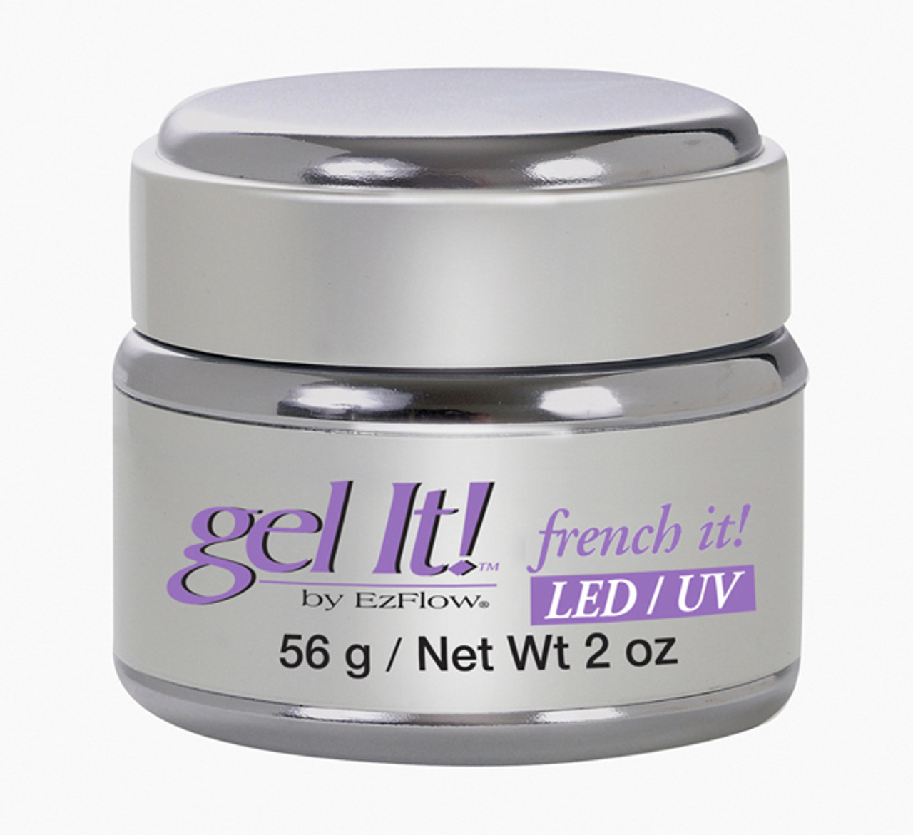 EzFlow LED/UV Gel It! French It! 56 g / Net Wt. 2 oz