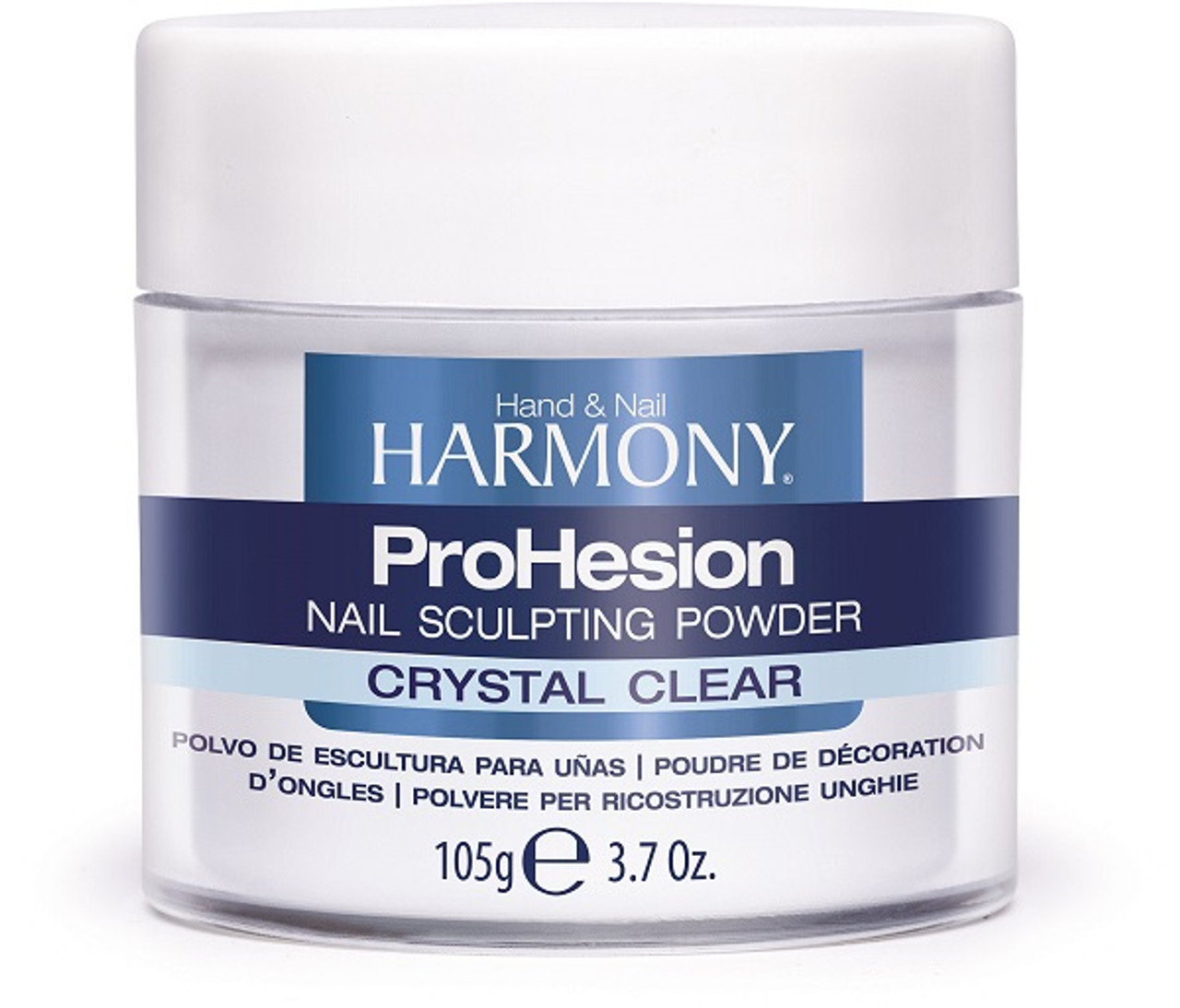 Nail Harmony ProHesion Sculpting Powder Crystal Clear -  3.7 Oz.