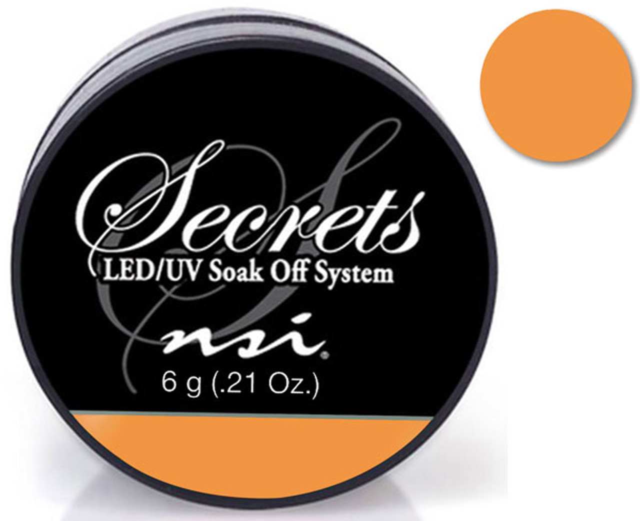 NSI Secrets Removable LED/UV Hot Topic - 6 g (.21 Fl. Oz.)