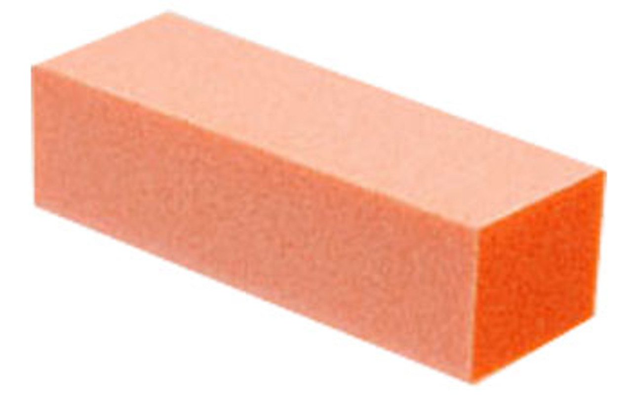 Orange Nail Buffer - 4 Way - Grit 120