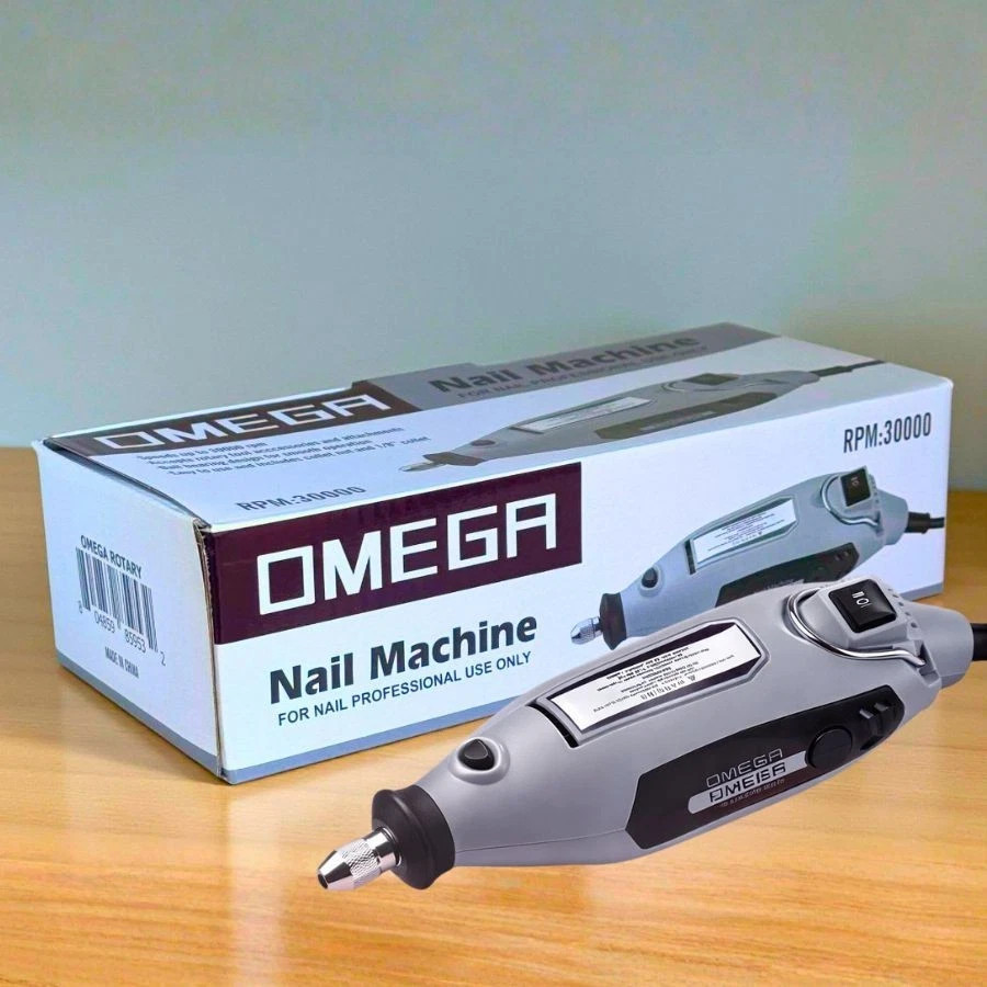OMEGA 2-Way Nail Drill Machine Professional Rotary Tool