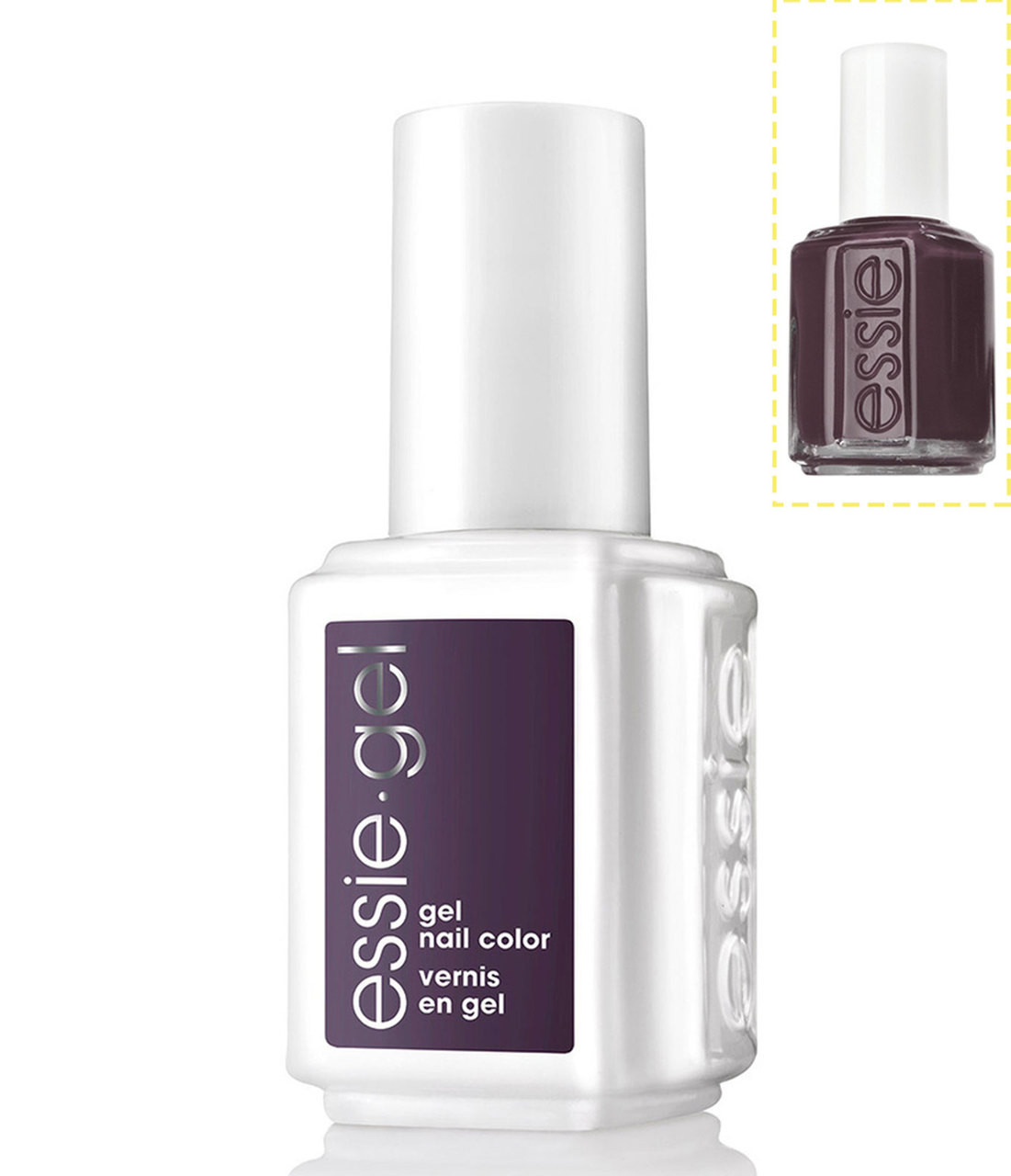 Essie Gel SMOKING HOT And Matching Nail Lacquer - .042 oz