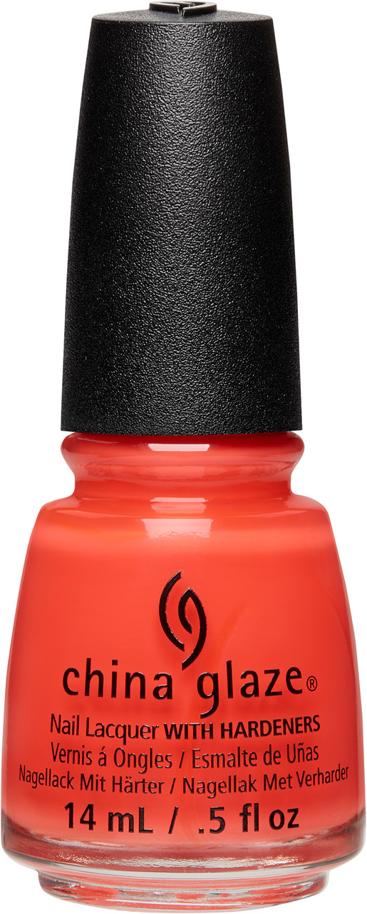 China Glaze Nail Polish Lacquer Tis The Sea-Sun -.5oz