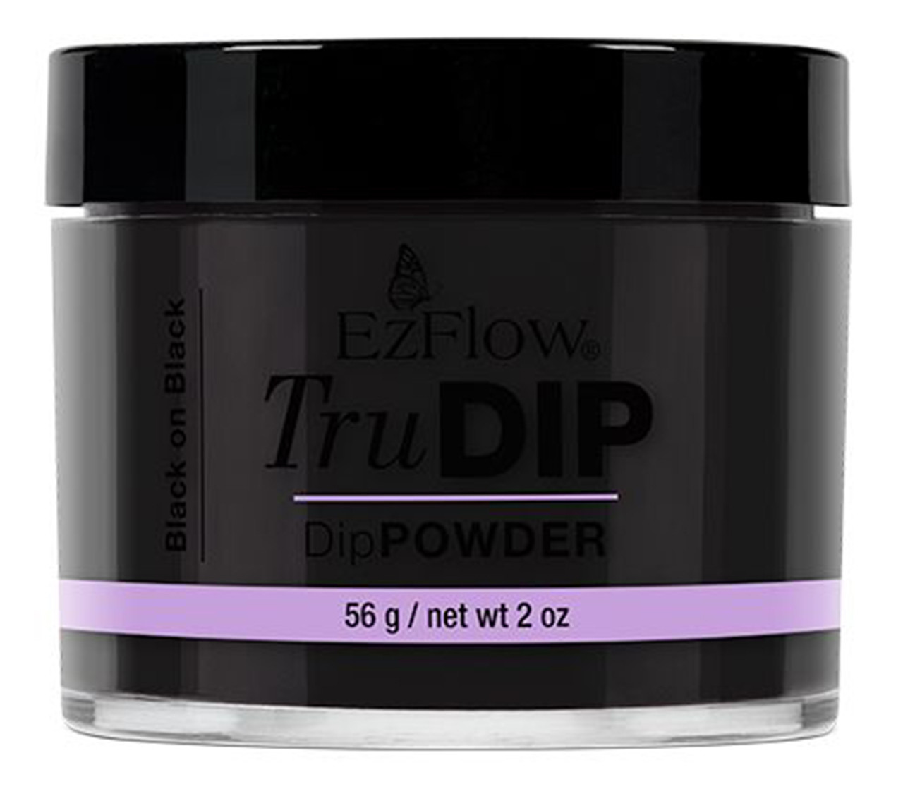 EZ TruDIP Dipping Powder Black on Black - 2 oz
