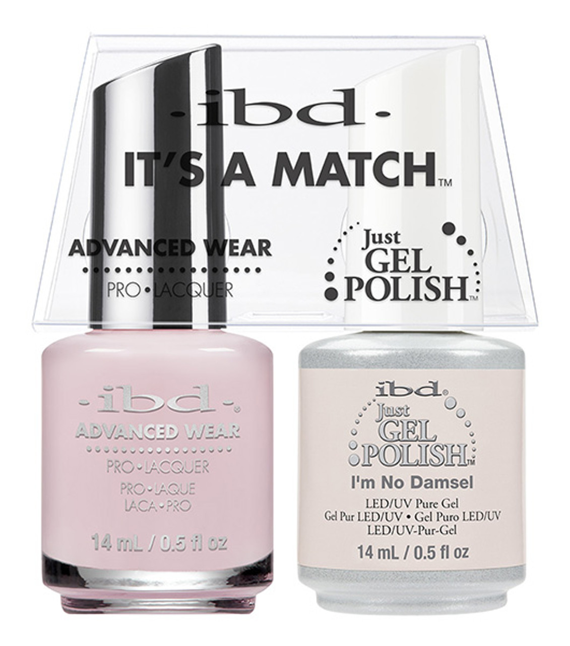 ibd It's A Match Advanced Wear Duo I'm No Damsel - 14 mL/ .5 oz