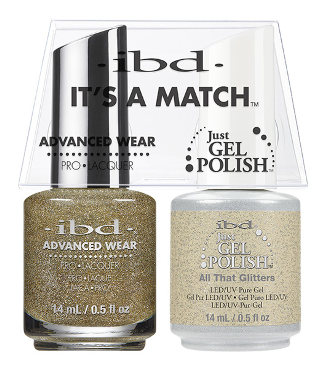 ibd It's A Match Advanced Wear Duo All That Glitters - 14 mL/ .5 oz