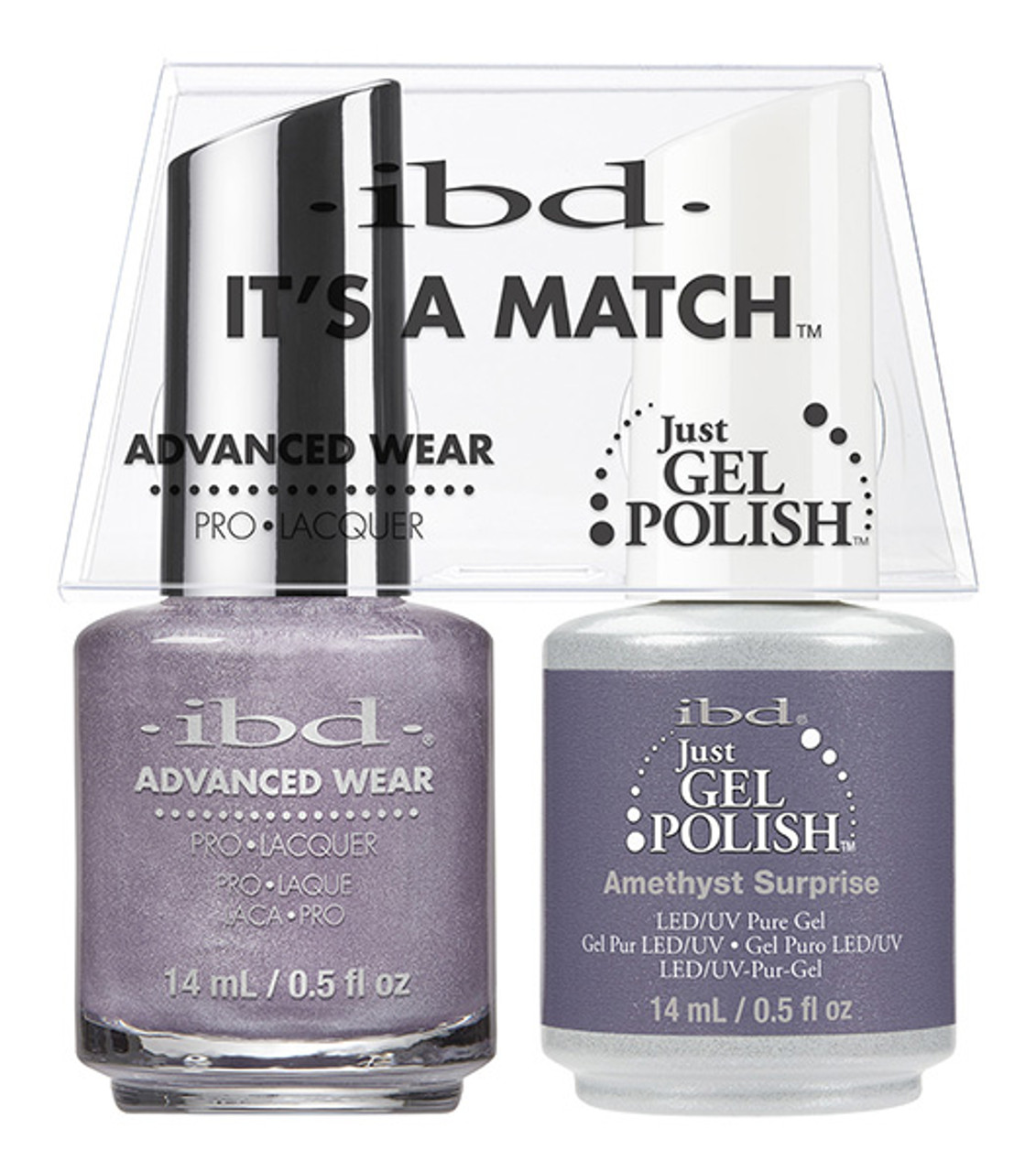 ibd It's A Match Advanced Wear Duo Amethyst Surprise - 14 mL/ .5 oz