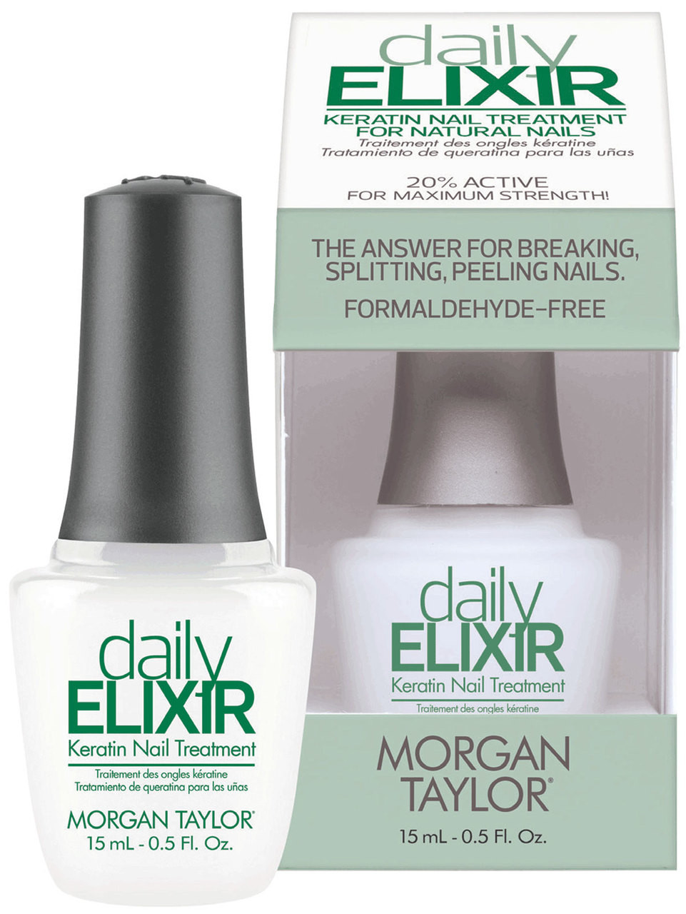 Morgan Taylor Daily Elixir Keratin Nail Treatment