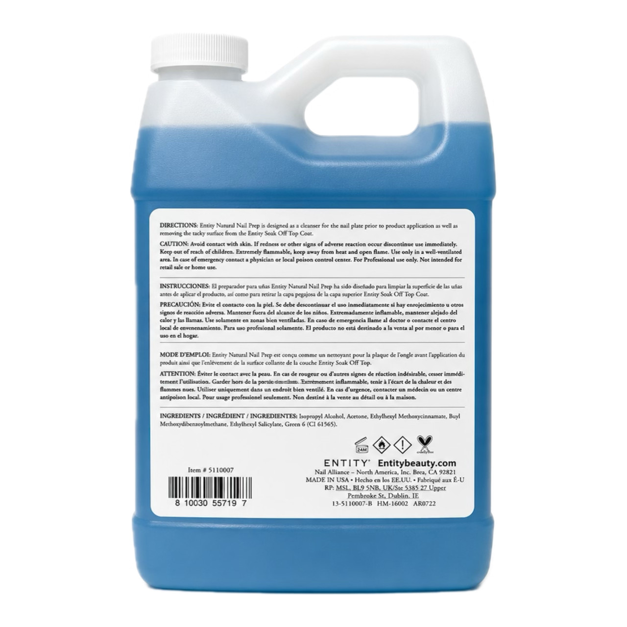 Entity Natural Nail Prep - 32oz (946mL)