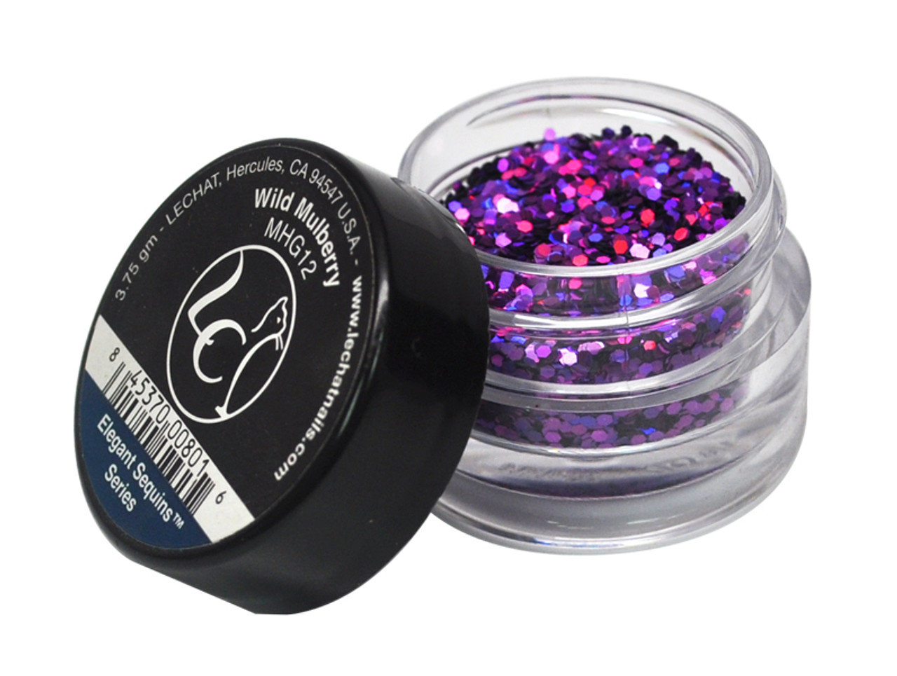 LeChat LuminEscence Hologram Glitter Color: Wild Mulberry (MHG12)