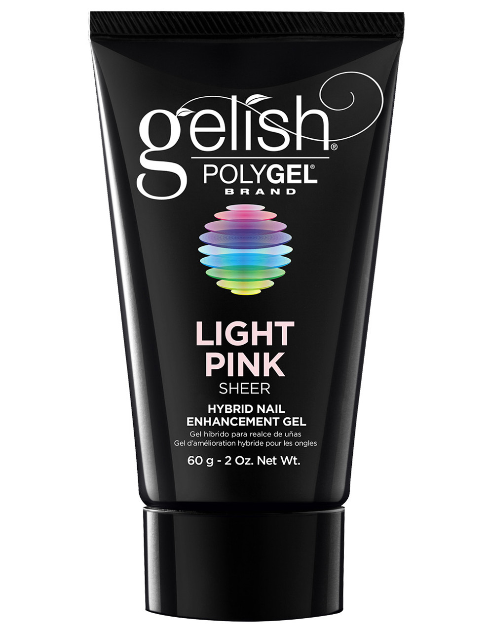 Gelish POLYGEL Nail Enhancement Light Pink - 2 oz / 60 g