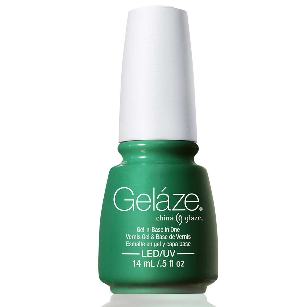 Gelaze Gel-n-Base Gel Polish Four Leaf Clover - .5 fl oz