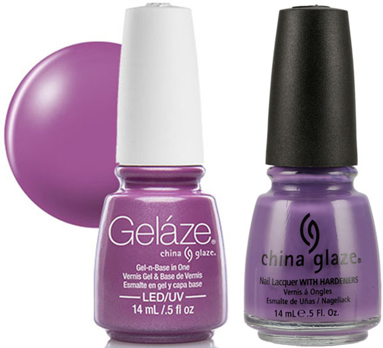 Gelaze Gel Polish & Nail Lacquer DUO Spontaneous - .5 fl oz