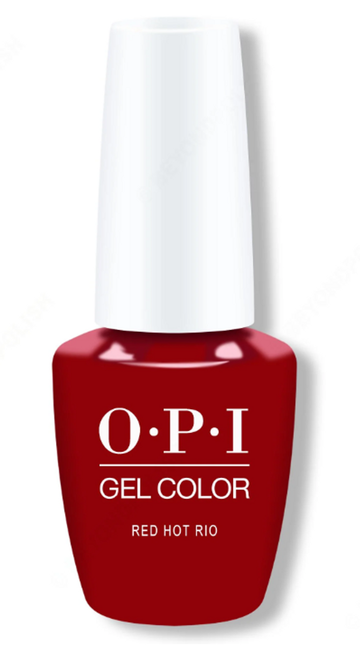 OPI GelColor Pro Health Red Hot Rio - .5 Oz / 15 mL