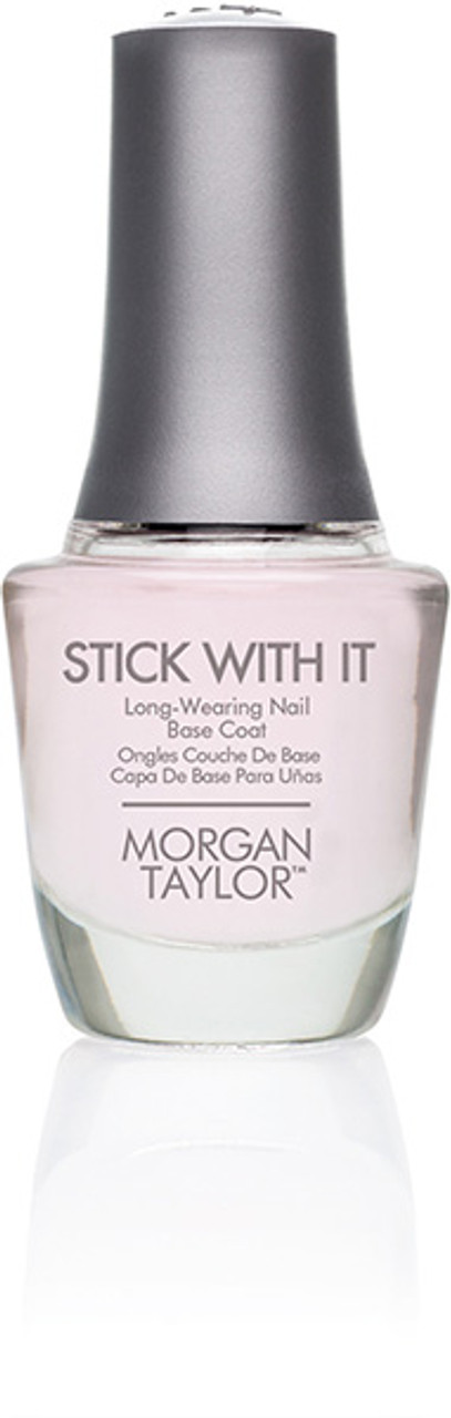 Morgan Taylor Nail Lacquer Stick With It Base Coat - .5oz