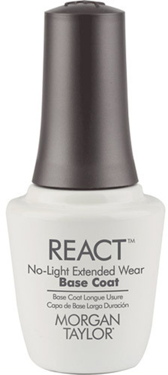 Morgan Taylor React No-Light Extended Wear Base Coat - .5oz - BUY ONE GET ONE FREE!