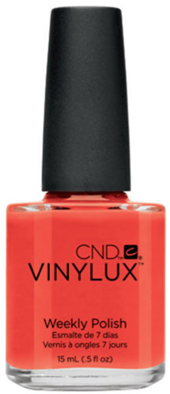 CND Vinylux Nail Polish Electric Orange - .5oz