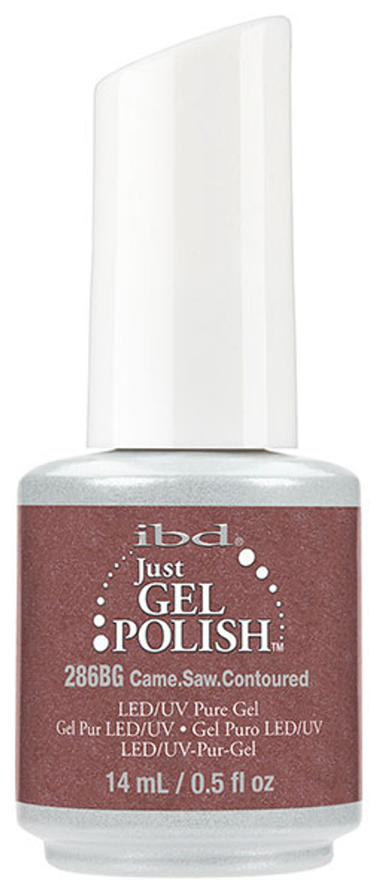 ibd Just Gel Polish 286 Came.Saw.Contoured (Glitter) - .5 fl oz