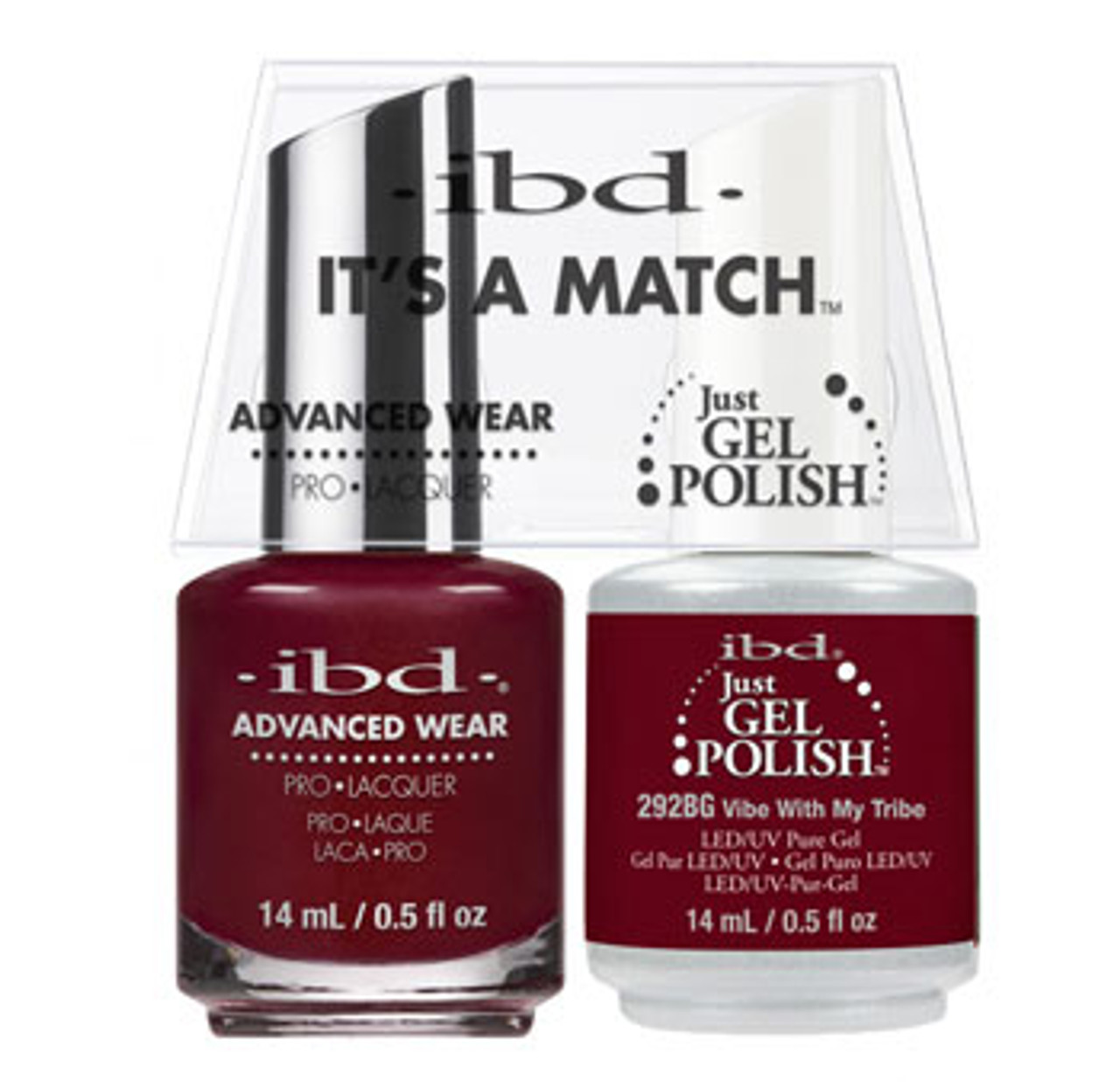 ibd It's A Match Advanced Wear Duo Vibe With My Tribe - 14 mL/ .5 oz