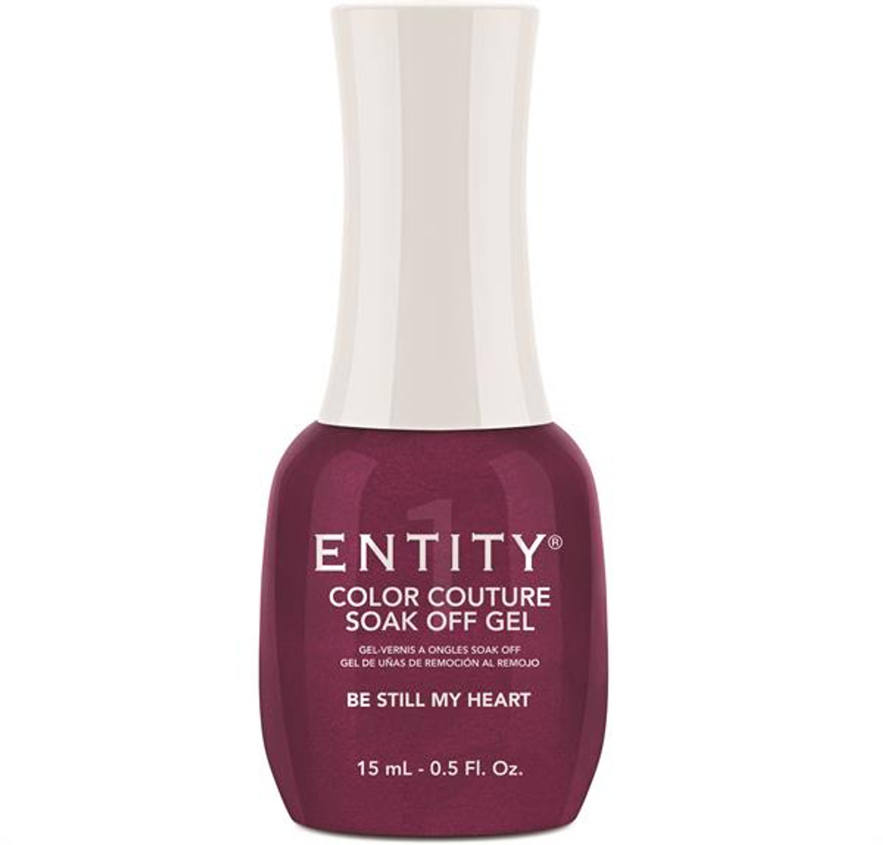 Entity Color Couture Soak Off Gel BE STILL MY HEART - 15 mL / .5 fl oz