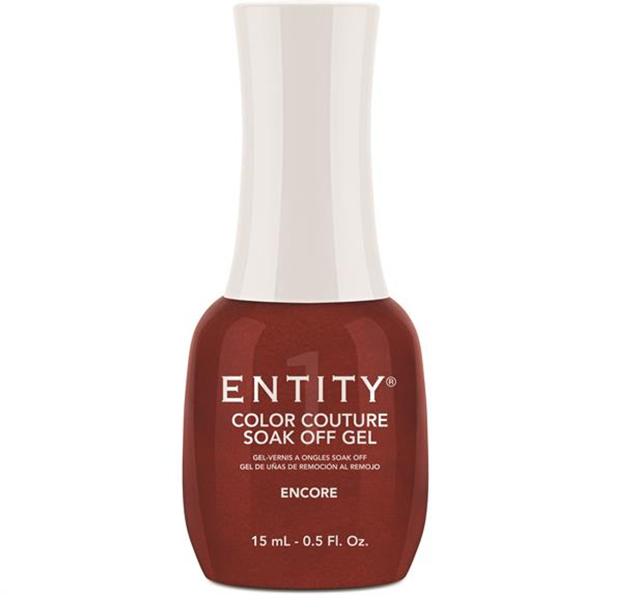 Entity Color Couture Soak Off Gel ENCORE - 15 mL / .5 fl oz