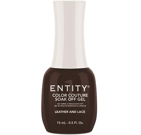 Entity Color Couture Soak Off Gel LEATHER AND LACE - 15 mL / .5 fl oz