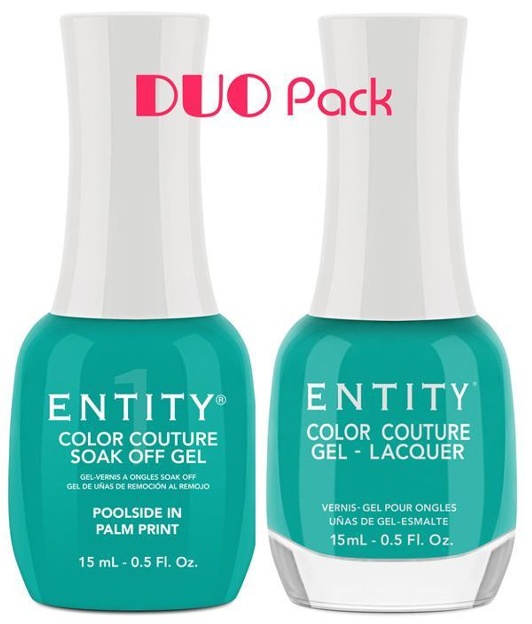 Entity Color Couture DUO Poolside in Palm Print - 15 mL / .5 fl oz