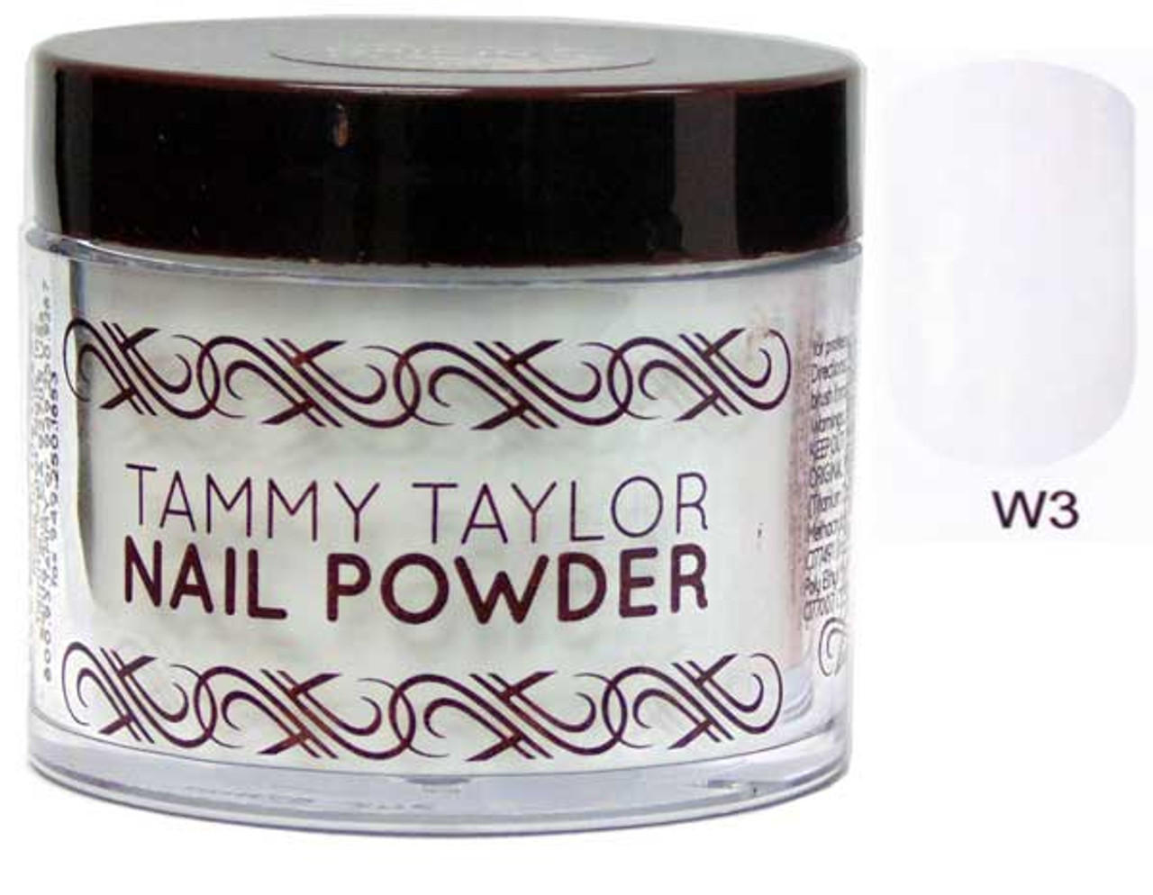 Tammy Taylor W3 Whitest-Whiter-White W3 Nail Powder - 5.25 oz