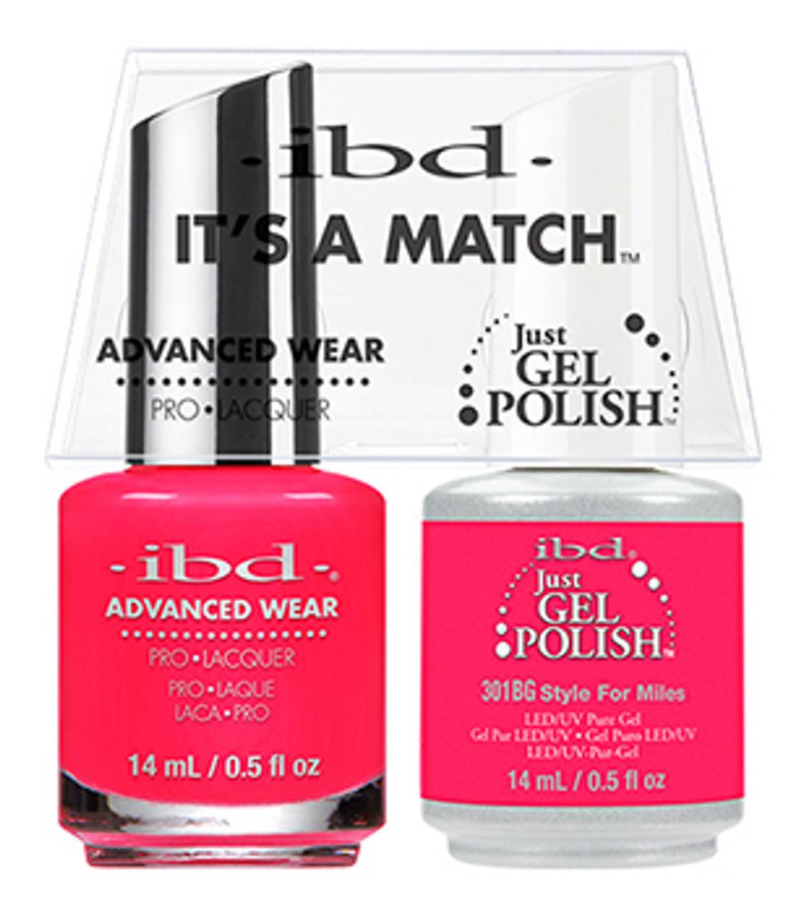 ibd It's A Match Advanced Wear Duo Style For Miles - 14 mL/ .5 oz