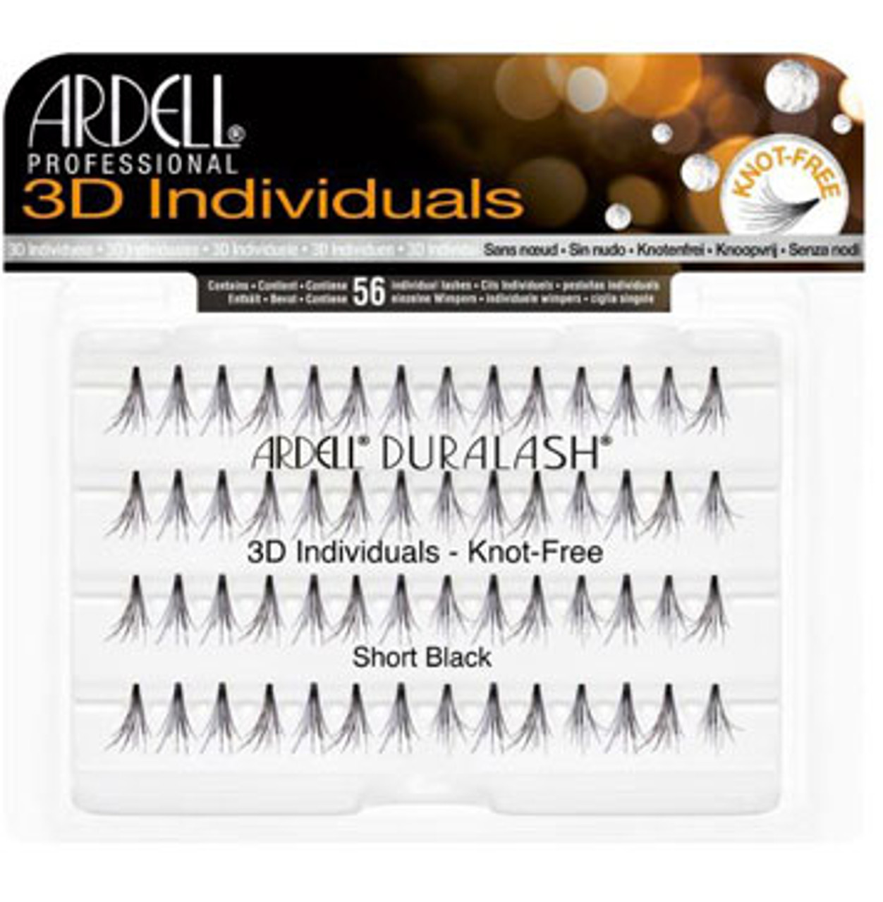 Ardell Duralash 3D Individuals - Short Black