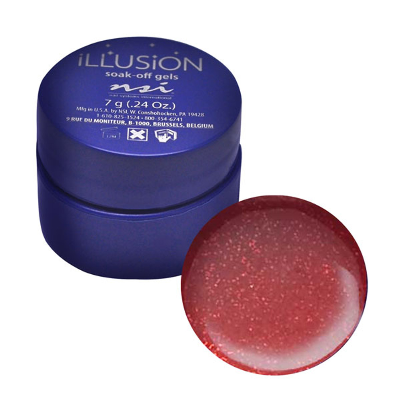 NSI Illusion Soak Off Color Gel - Bewitched - .25oz (7 g)