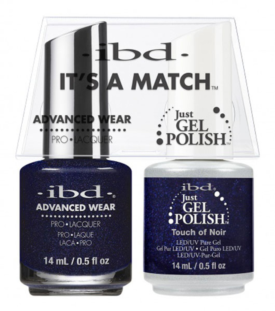 ibd It's A Match Advanced Wear Duo Touch of Noir - 14 mL/ .5 oz