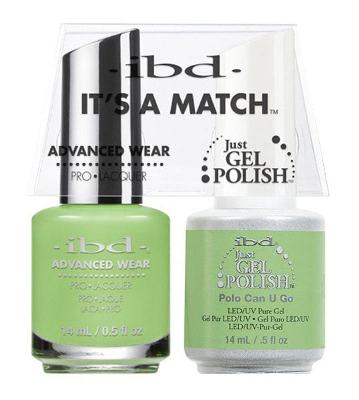 ibd It's A Match Advanced Wear Duo Polo Can U Go - 14 mL/ .5 oz