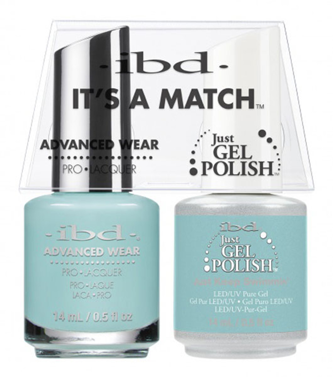 ibd It's A Match Advanced Wear Duo Keep Swimmin' - 14 mL/ .5 oz