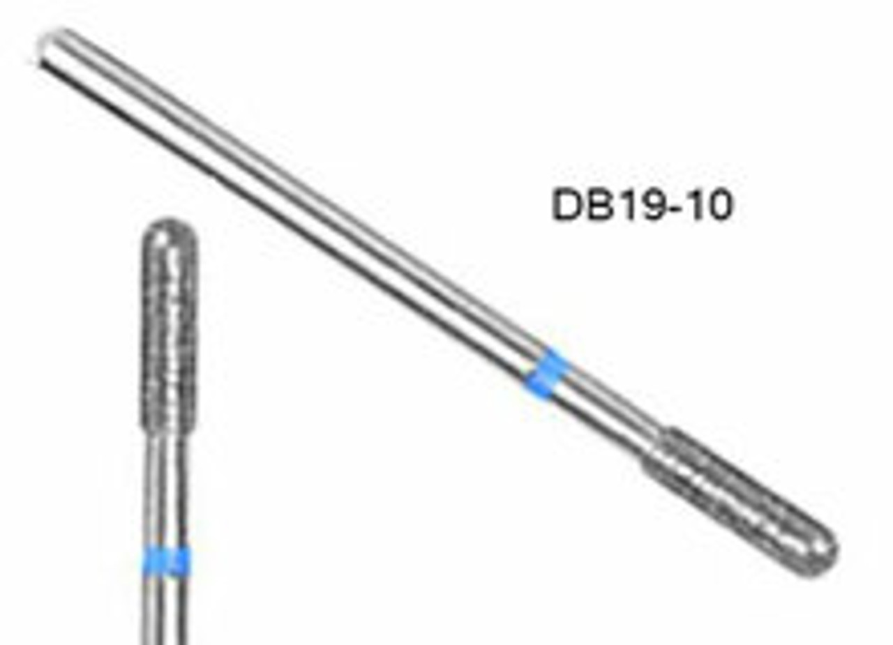 NDi beauty Diamond Carbide Bit Cylinder Shape - 3/32" - DB19