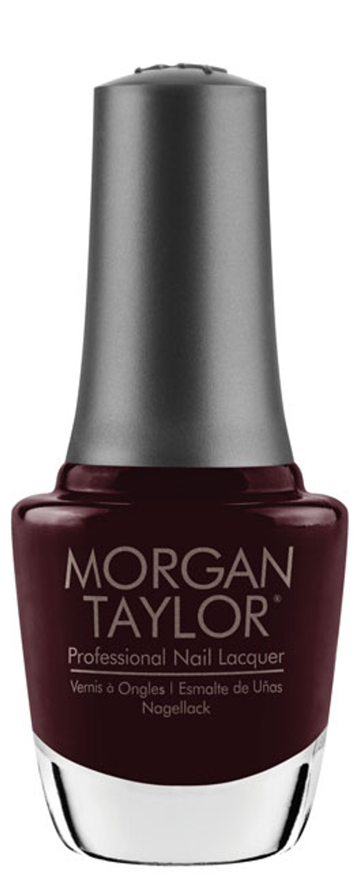 Morgan Taylor Nail Lacquer Black Cherry Berry - 0.5oz