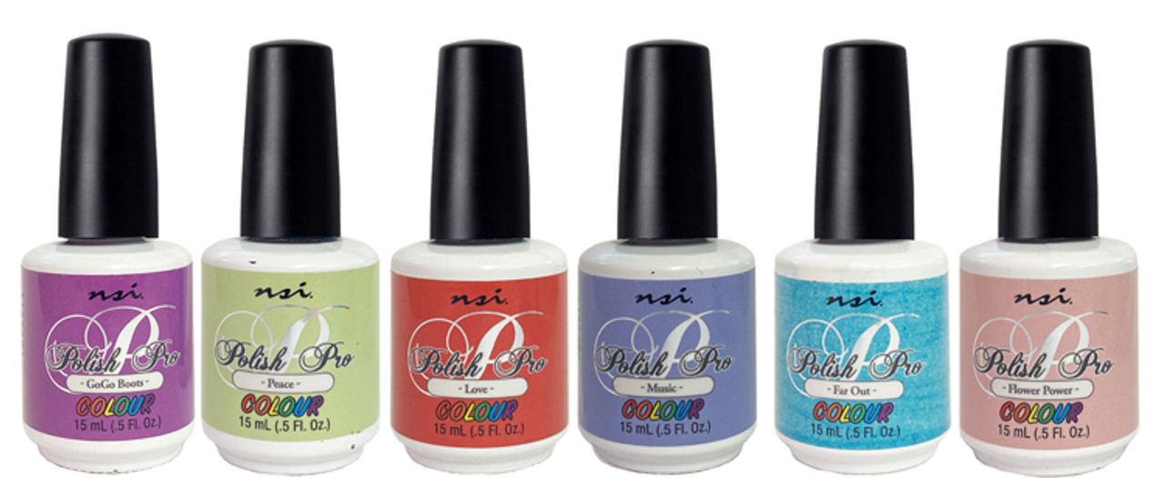 NSI Polish Pro FALL 2020 The Woodstock Collection - 6 PC