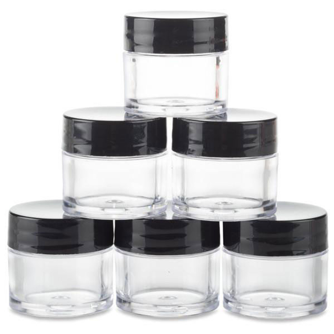 Light Elegance Clear Mixing Containers - 8 ml, 6 count