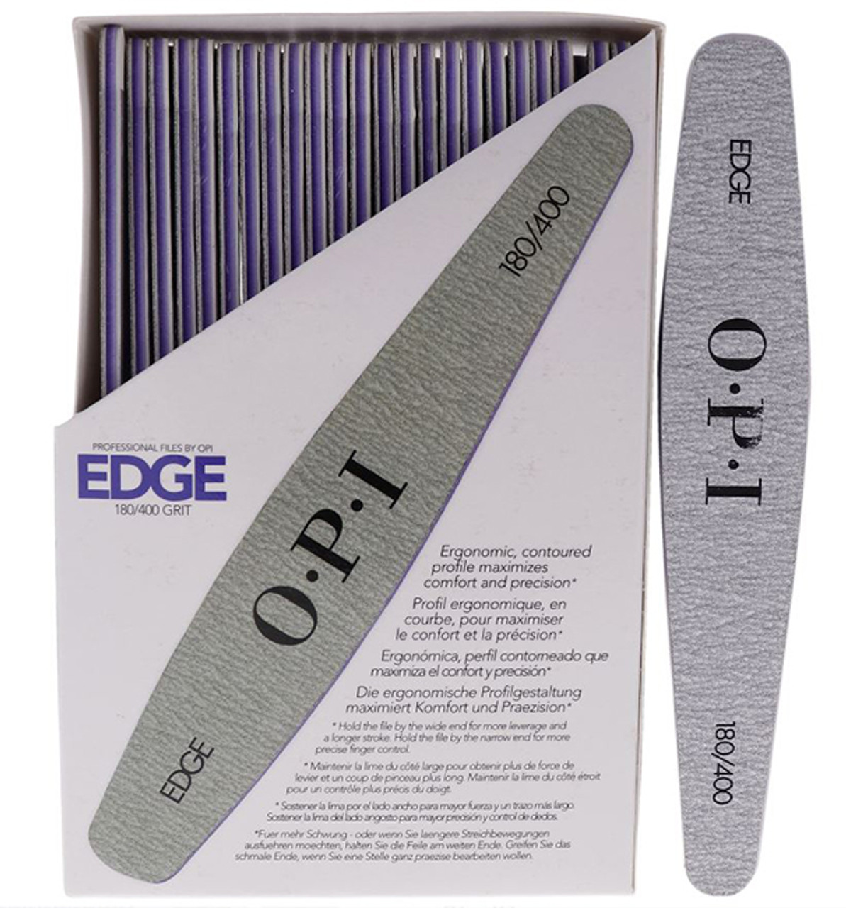 OPI Edge File - 180/400 Grit - 48 PCE