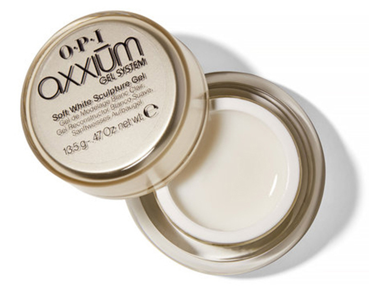 OPI Axxium Soft White Sculpting Gel - .5oz (14 g)