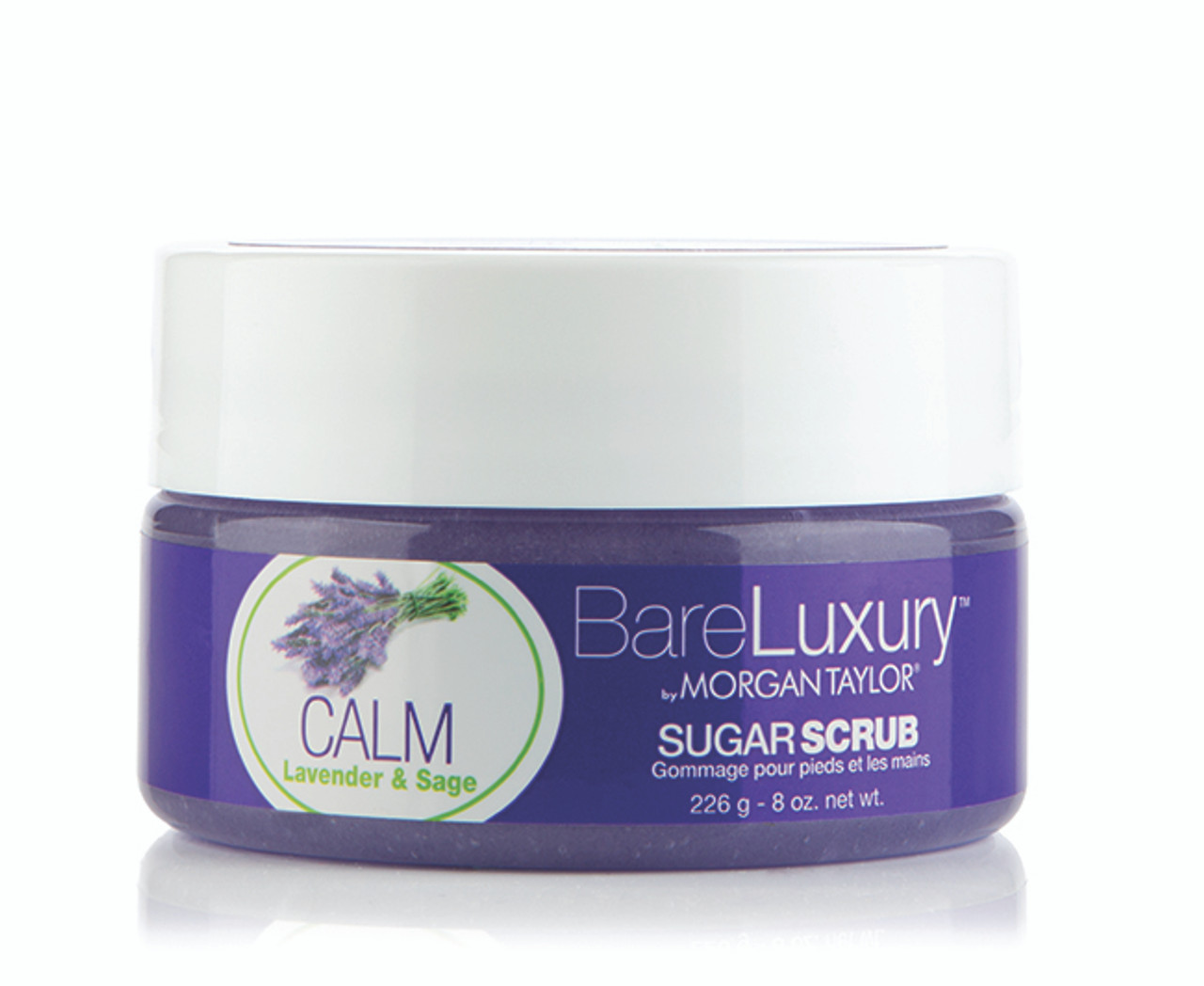 Morgan Taylor Bare Luxury Calm Lavender & Sage Scrub - 226 g / 8 oz