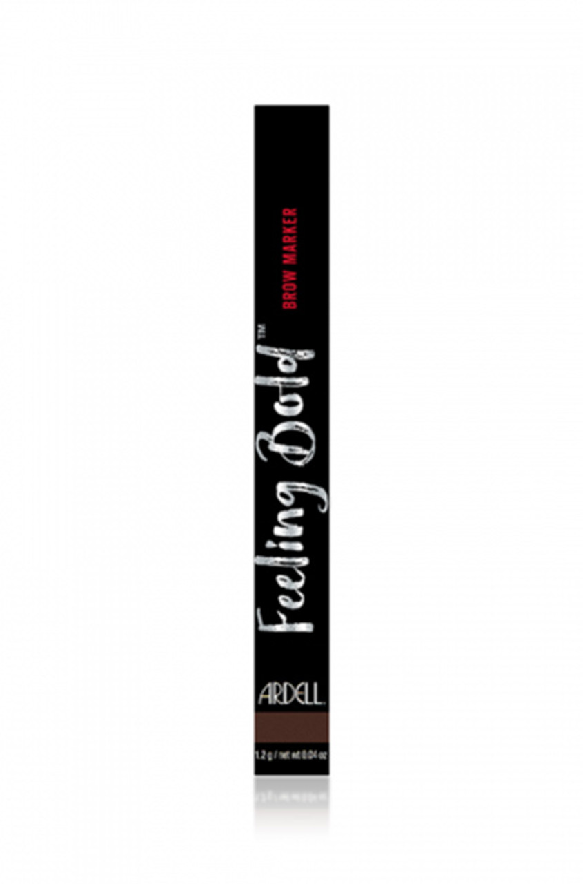 Ardell Beauty Feeling Bold Brow Marker Dark Brown - 0.04 oz / 1.2 g