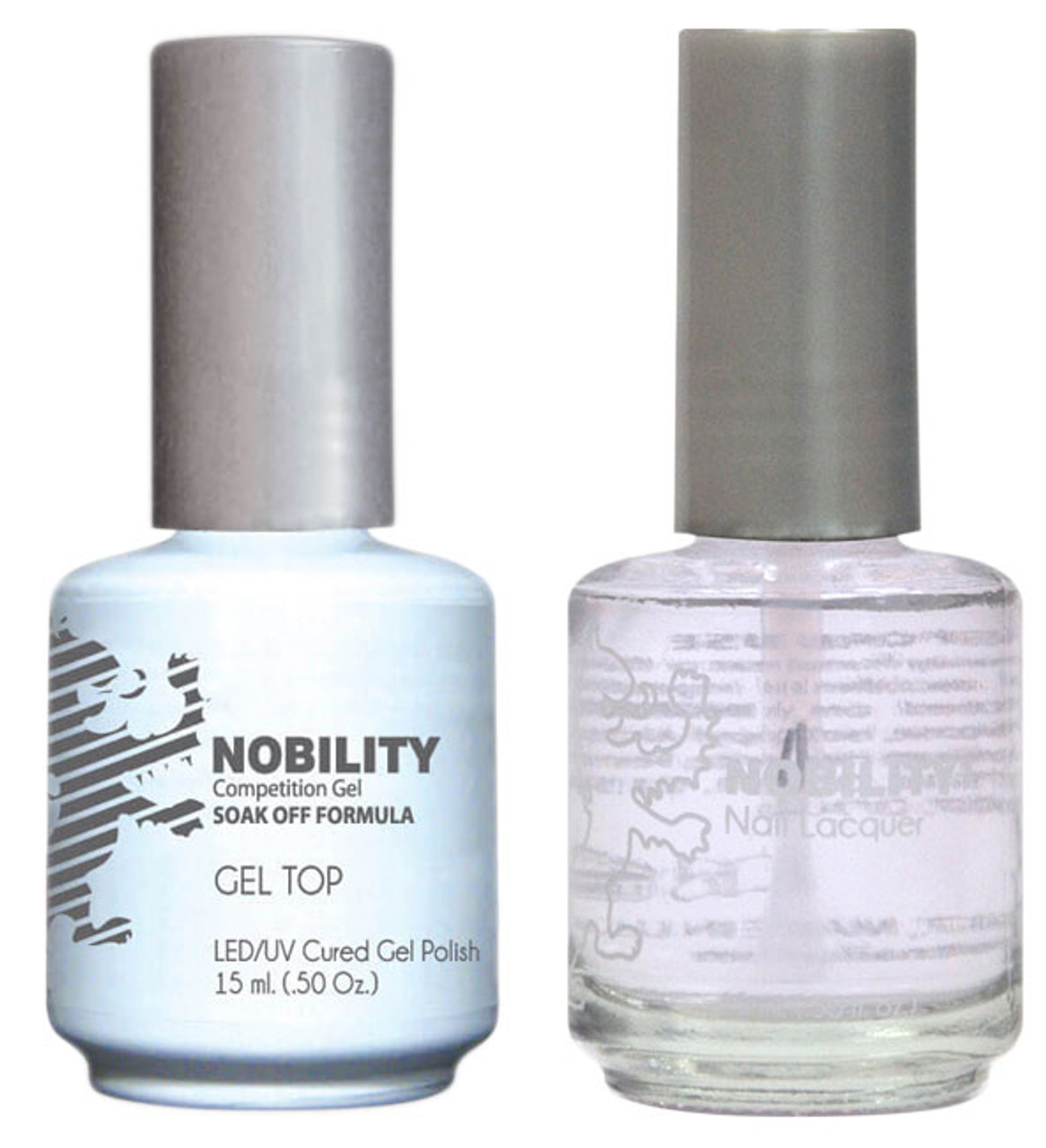 LeChat Nobility Gel Polish & Nail Lacquer Duo Set Gel Top - .5 oz / 15 ml