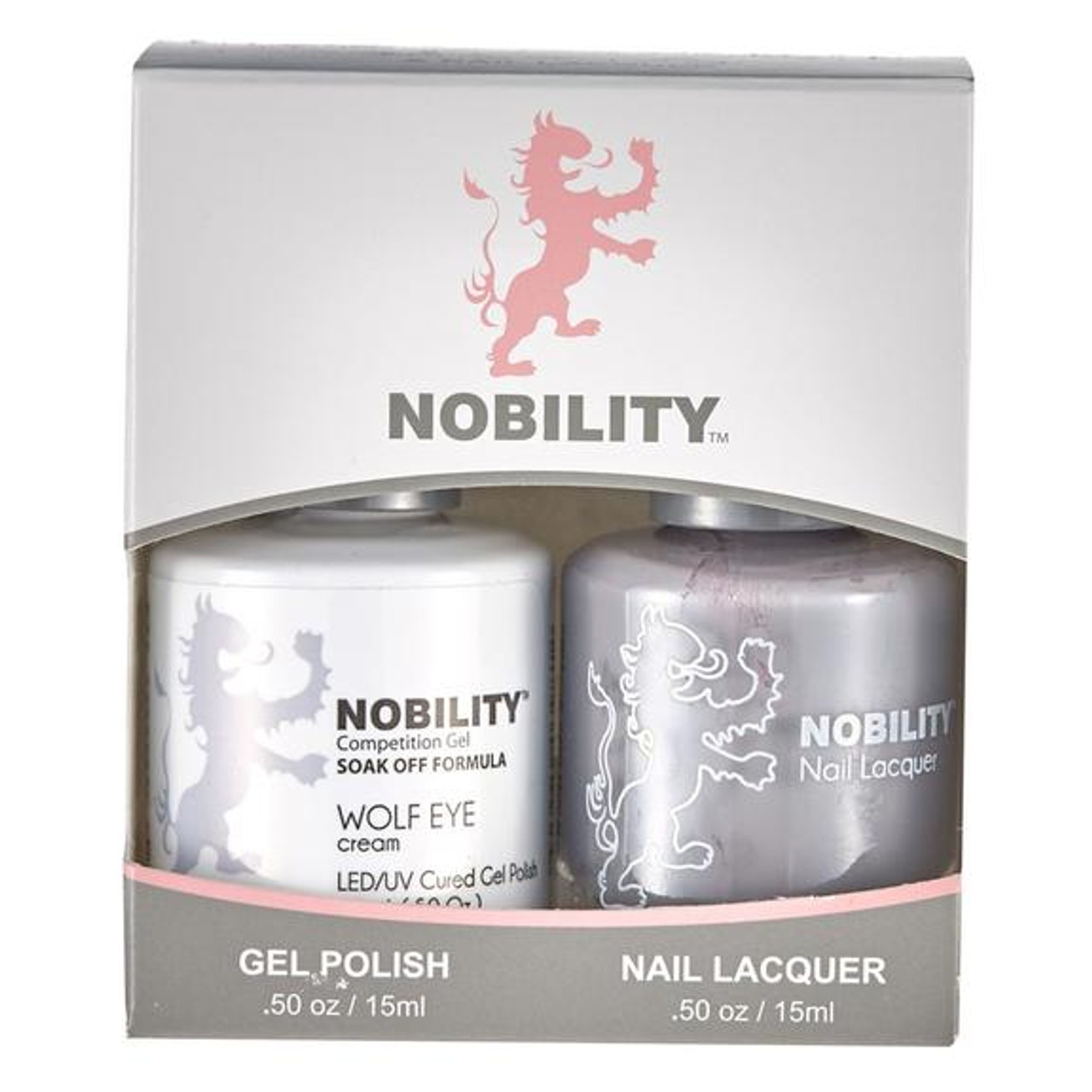 LeChat Nobility Gel Polish & Nail Lacquer Duo Set Wolf Eye - .5 oz / 15 ml