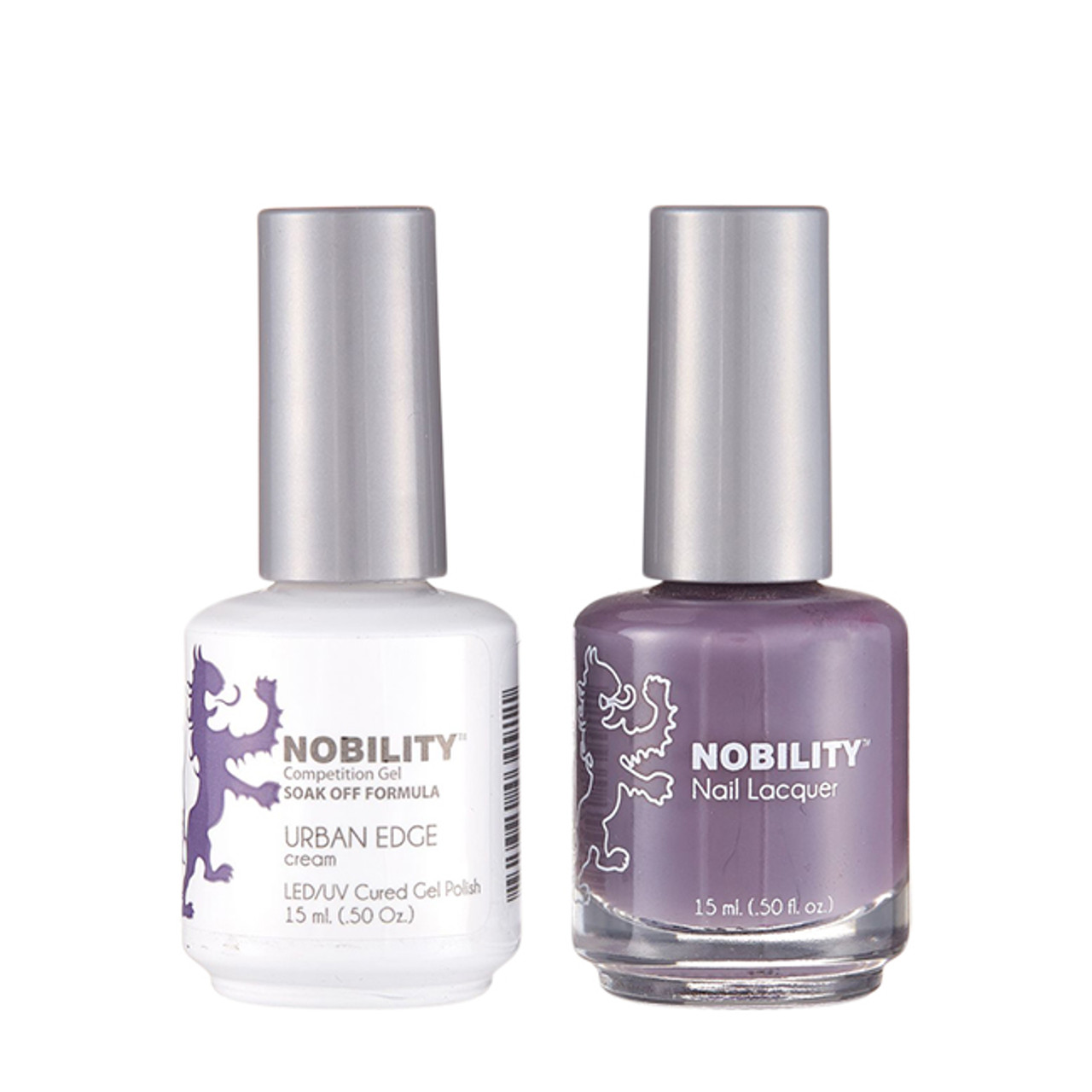 LeChat Nobility Gel Polish & Nail Lacquer Duo Set Urban Edge - .5 oz / 15 ml