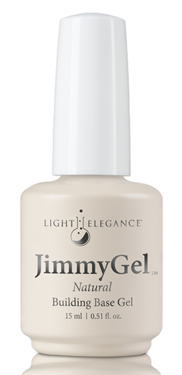 Light Elegance JimmyGel Soak-Off Building Base Natural - 13.5 mL