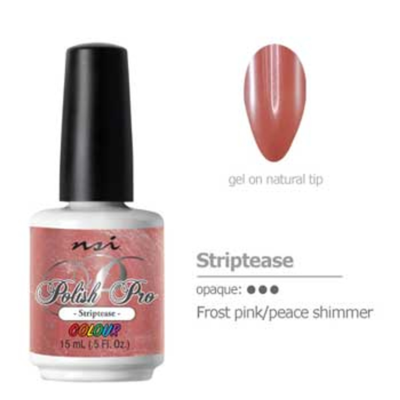 NSI Polish Pro Striptease - 15 mL (.5 Fl. Oz.)