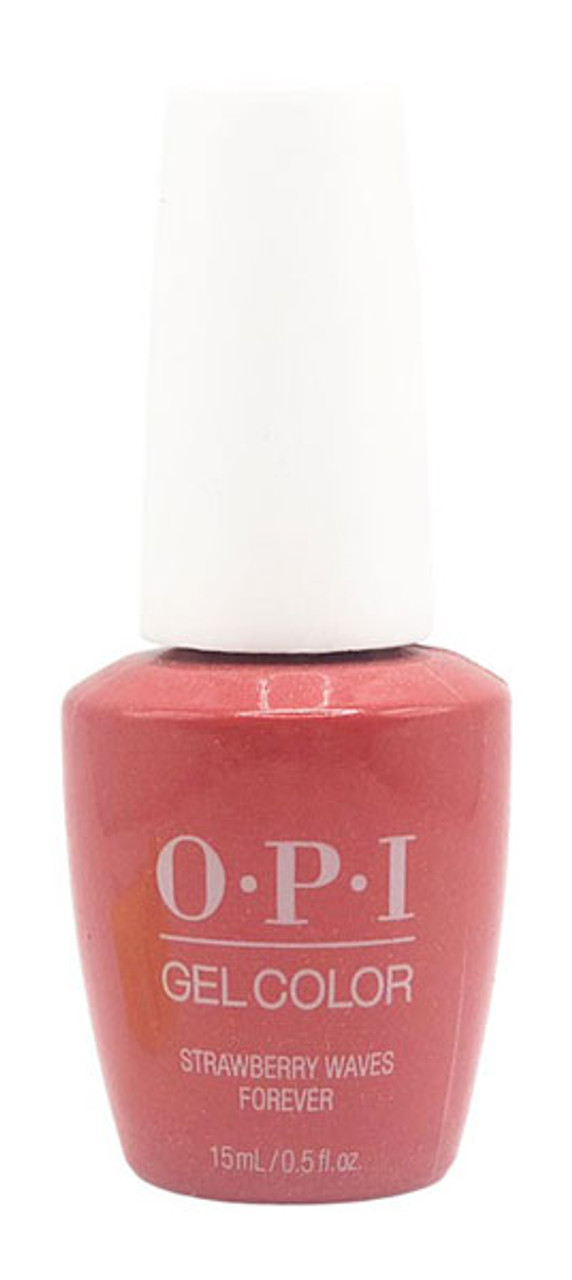 OPI GelColor Stawberry Waves Forever - .5 Oz / 15 mL