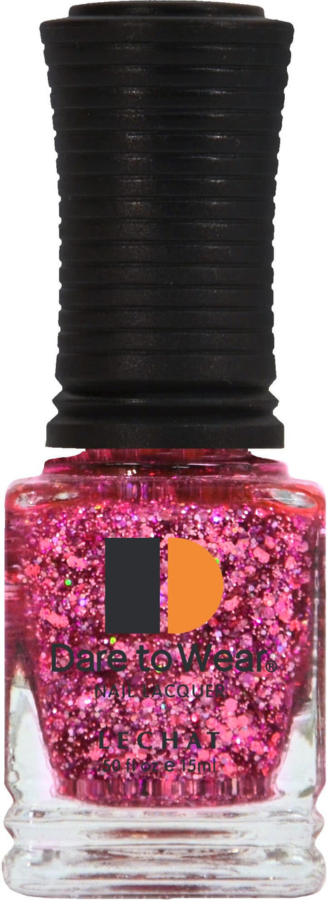 LeChat Dare To Wear Nail Lacquer Techno Pink Beat - .5 oz